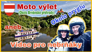 Moto výlet Okolo Prýglu (Brněnské přehrady), aneb Video pro nebrňáky