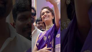 కీర్తి సురేష్ అందం ఏ హీరోయిన్ తో పోల్చలేము | Heroine keerthi Suresh in beautiful Saree