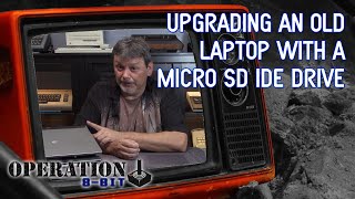 How To Upgrade An Old IDE Laptop Hard Drive With a Micro SD Card (IDE SSD)