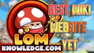 LoM KNOWLEDGE! Great Wiki With ALL The Information You NEED! | Legend of Mushroom