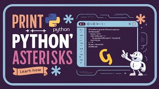 How to Print the Alphabet 'G' Using Python | Star Pattern Tutorial