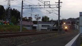 快速ほくほく大地の芸術祭号　まつだい駅発車