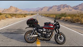 2 - ROUTE 66 BONNEVILLE MOTORCYCLE TRIP ARIZONA TO CALIFORNIA