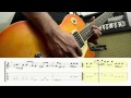 Animals - Maroon 5 Electric Guitar cover melody Tabs