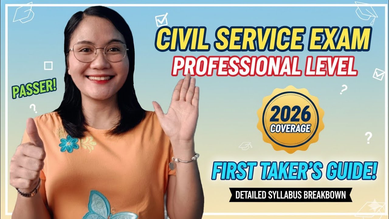 Civil Service Exam Professional Level Coverage 2026 Super Detailed рџ ї