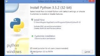 Installing Python27 on Windows