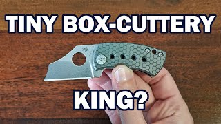 Finally got a (Honeycomb) Spyderco McBee! Tiny Box-Cuttery King?