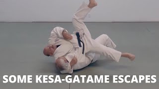 Some Kesa-Gatame Escapes | Riki Judo Dojo