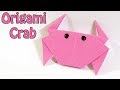 How to make Origami Crab | Easy Origami Crab Tutorial (2018)