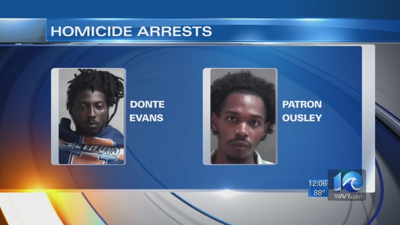 Police Arrest Two Men In Connection To Elizabeth City Homicide - YouTube