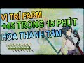 VỊ TRÍ FARM HOA THANH TÂM | +45 TRONG 15 PHÚT | GENSHIN IMPACT