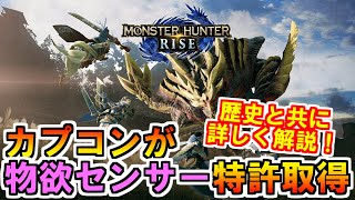 カプコンが特許を取得！物欲センサーは存在した！？　モンハンライズMHRise