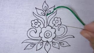Very Beautiful Thread Embroidery Work Blouse Design For Silk Saree Silk Saree Blouse Design Aari,Product Design Competitions
