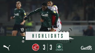 Highlights | Fleetwood Town 3-3 Plymouth Argyle