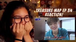 TREASURE MAP EP 34 REACTION!! (BAHASA) | SARAH 180°