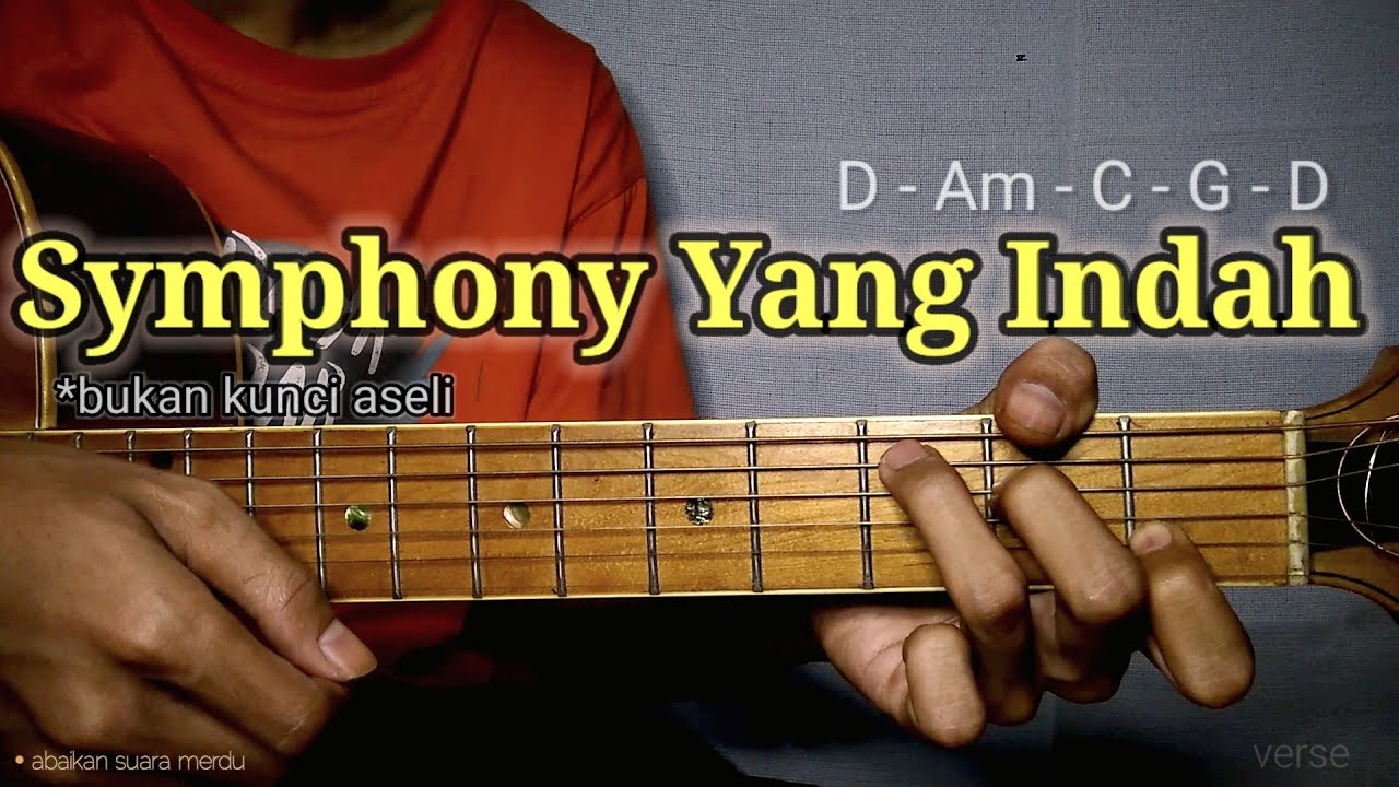 Chord Gitar Symphony Yang Indah (Versi Once Mekel) - YouTube