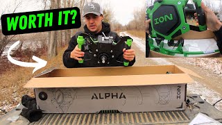 UNBOXING Ion Alpha steel Ice Auger! Assembly And First Thoughts?? (REVIEW)