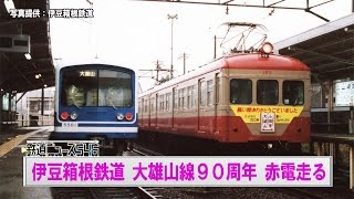 伊豆箱根鉄道 大雄山線90周年 赤電車走る【鉄道ニュース546】