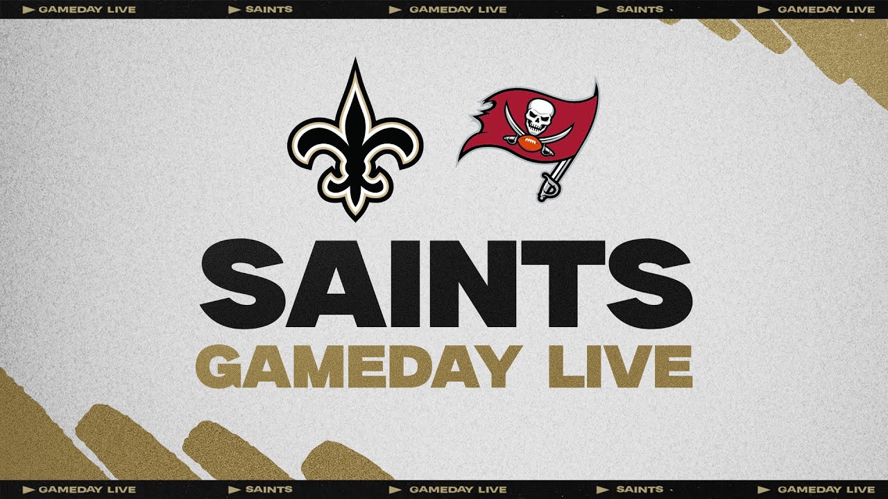 Gameday LIVE: Bucs Vs. Saints | 2023 NFL Week 17 - YouTube