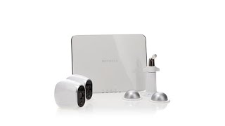 NETGEAR Arlo HD 2Camera Indoor/Outdoor Smart Security Sy...