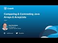 CodeHS Teacher Trainer Kent Pendleton - Comparing & Contrasting Java Arrays & ArrayLists Workshop