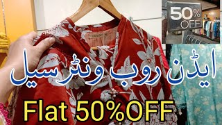 Edenrobe Winter Sale 2024 Flat 50% Off 🔥🔥🔥🔥