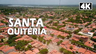 SANTA QUITÉRIA VISTA DE CIMA | 4K