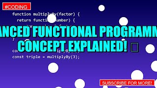 Advanced functional programming: Concept Explained! 💡