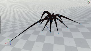 procedural Mimic creature movement in unity3d