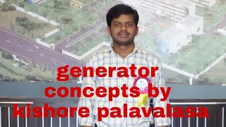 simple ways to  learn generator concepts  by kishore palavalasa