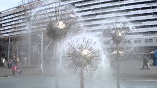 Pusteblumenbrunnen auf der Prager Straße