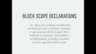 Modern JavaScript Roundup