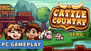 CATTLE COUNTRY DEMO GAMEPLAY - STEAM NEXT FEST #steam #PC #gaming