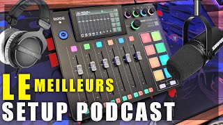 LE MEILLEURS SETUP (matériel) PODCAST A AVOIR EN 2024