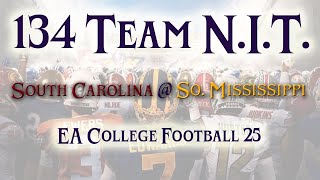 134 Team College Football Tourney! Round of 128. South Carolina @ Southern Mississippi. #cfb25