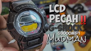 TUTORIAL : Cara Ganti LCD G-SHOCK G9000MS-1 Mudman | Bongkar total