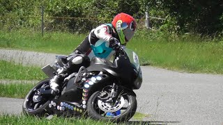 CBR600RR 二輪公園練　ジムカーナ