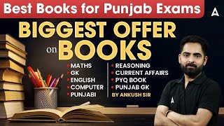 Best Books for Punjab Govt Exams 2025 | BIGGEST OFFER on BOOKS | BY Ankush Sir