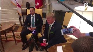 WATCH: US President Trump says he may visit Ireland next year