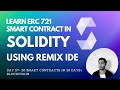 Create your first NFT using Solidity  | How to  Deploy OpenZeppelin ERC721 Smart contract | Day 7