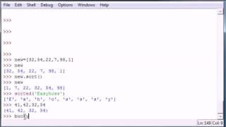 Python Programming Tutorial 16 Sort and Tuples