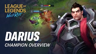 Darius Champion Overview | Gameplay - League of Legends: Wild Rift