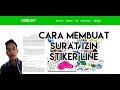 TUTORIAL CARA MEMBUAT SURAT IZIN STIKER LINE - LINE CREATOR