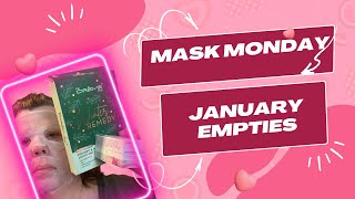 Mask Monday & January Empties