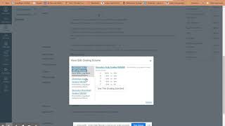 Grading Schemes/Scales in Canvas