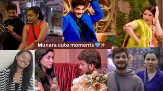 Munara cute moments reaction| Munawar and Manara cute moments | #munawarfaruqui #manara #bb17 #fyp