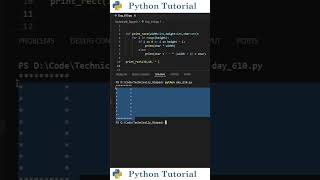 Printing Perfect Rectangles With Python | Python Tutorial