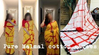 Pure Malmal cotton sarees wholesale cost | Geethu collections | whatsapp 9966177226 | Trendy designs