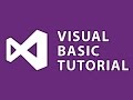 Visual Basic Tutorial 2017