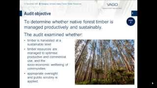 Managing Victoria's Native Forest Timber Resources